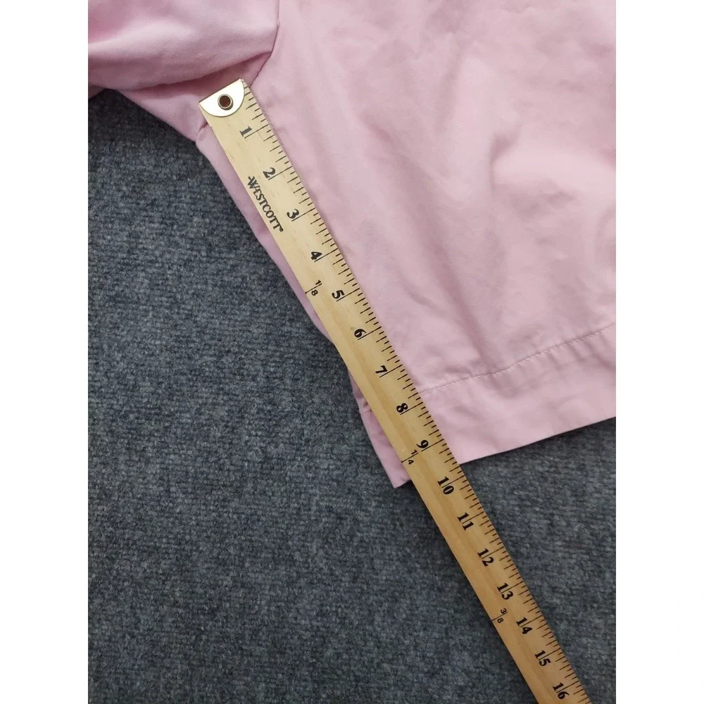 Vintage POLO RALPH LAUREN Shorts Mens 35 Pink Chino Drawstring Cotton Walking